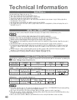 Предварительный просмотр 40 страницы Panasonic Viera TX-37LZ800A Operating Instructions Manual