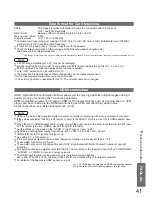 Предварительный просмотр 41 страницы Panasonic Viera TX-37LZ800A Operating Instructions Manual