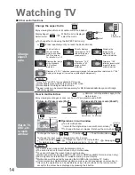 Предварительный просмотр 14 страницы Panasonic Viera TX-37LZD800 Operating Instructions Manual