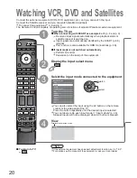 Preview for 20 page of Panasonic Viera TX-37LZD800 Operating Instructions Manual