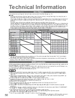 Preview for 50 page of Panasonic Viera TX-37LZD800 Operating Instructions Manual