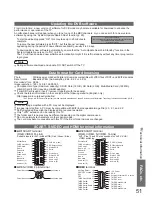 Предварительный просмотр 51 страницы Panasonic Viera TX-37LZD800 Operating Instructions Manual