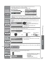 Предварительный просмотр 27 страницы Panasonic Viera TX-37LZD800A Operating Instructions Manual