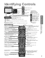 Preview for 7 page of Panasonic Viera TX-37LZD800F Operating Instructions Manual