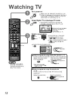 Preview for 12 page of Panasonic VIERA TX-37LZD81AZ Operating Instructions Manual