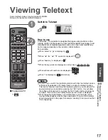 Preview for 17 page of Panasonic VIERA TX-37LZD81AZ Operating Instructions Manual