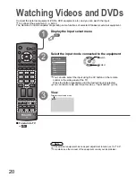 Preview for 20 page of Panasonic VIERA TX-37LZD81AZ Operating Instructions Manual