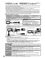 Preview for 38 page of Panasonic VIERA TX-37LZD81AZ Operating Instructions Manual