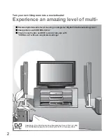 Preview for 2 page of Panasonic Viera TX-37LZD850A Operating Instructions Manual