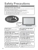 Preview for 4 page of Panasonic Viera TX-37LZD850A Operating Instructions Manual