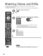 Preview for 14 page of Panasonic Viera TX-37LZD850A Operating Instructions Manual