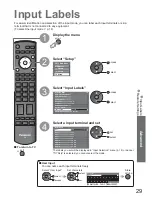 Preview for 29 page of Panasonic Viera TX-37LZD850A Operating Instructions Manual