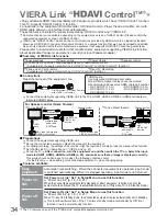 Preview for 34 page of Panasonic Viera TX-37LZD850A Operating Instructions Manual