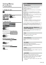 Preview for 17 page of Panasonic Viera TX-39A400B Operating Instructions Manual