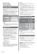 Preview for 26 page of Panasonic Viera TX-39A400B Operating Instructions Manual