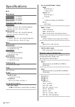 Preview for 16 page of Panasonic VIERA TX-39A400E Operating Instructions Manual