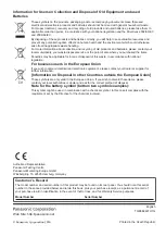 Preview for 18 page of Panasonic VIERA TX-39A400E Operating Instructions Manual