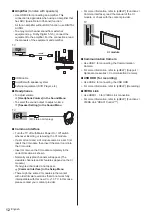 Предварительный просмотр 12 страницы Panasonic Viera TX-39AS650E Operating Instructions Manual