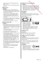 Preview for 5 page of Panasonic VIERA TX-40CX700E Operating Instructions Manual