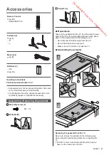 Preview for 7 page of Panasonic VIERA TX-40CX700E Operating Instructions Manual