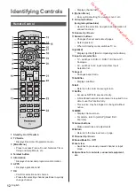 Preview for 12 page of Panasonic VIERA TX-40CX700E Operating Instructions Manual