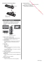 Preview for 13 page of Panasonic VIERA TX-40CX700E Operating Instructions Manual