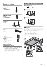 Preview for 7 page of Panasonic VIERA TX-40CXM710 Operating Instructions Manual