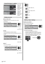 Предварительный просмотр 22 страницы Panasonic VIERA TX-42A400E Operating Instructions Manual