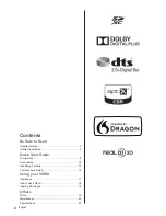 Preview for 2 page of Panasonic VIERA TX-42AS650B Operating Instructions Manual