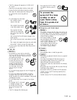 Preview for 5 page of Panasonic VIERA TX-42AS650B Operating Instructions Manual