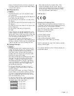 Preview for 7 page of Panasonic VIERA TX-42AS650B Operating Instructions Manual