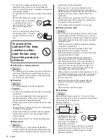 Preview for 4 page of Panasonic VIERA TX-42CSR610 Operating Instructions Manual