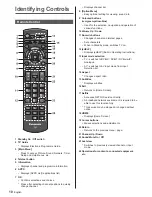 Preview for 10 page of Panasonic VIERA TX-42CSR610 Operating Instructions Manual