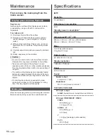 Preview for 16 page of Panasonic VIERA TX-42CSR610 Operating Instructions Manual