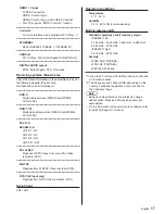 Preview for 17 page of Panasonic VIERA TX-42CSR610 Operating Instructions Manual