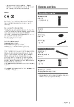 Preview for 7 page of Panasonic VIERA TX-50EXX789 Operating Instructions Manual