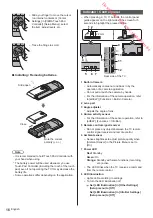 Preview for 16 page of Panasonic Viera TX-55AX900E Operating Instructions Manual