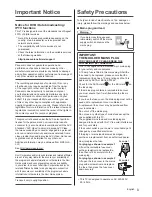 Preview for 3 page of Panasonic Viera TX-55AX902B Operating Instructions Manual