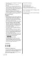 Preview for 6 page of Panasonic Viera TX-55AX902B Operating Instructions Manual