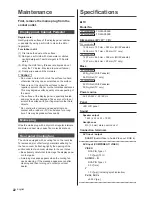 Preview for 22 page of Panasonic Viera TX-55AX902B Operating Instructions Manual