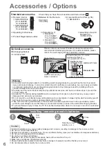 Preview for 6 page of Panasonic Viera TX-L19D28BW Operating Instructions Manual