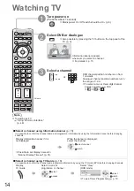 Preview for 14 page of Panasonic Viera TX-L19D28BW Operating Instructions Manual