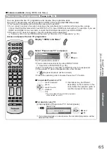 Preview for 65 page of Panasonic Viera TX-L19D28BW Operating Instructions Manual