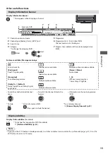 Предварительный просмотр 15 страницы Panasonic Viera TX-L19E3E Operating Instructions Manual