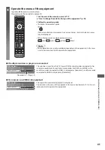 Предварительный просмотр 65 страницы Panasonic Viera TX-L19E3E Operating Instructions Manual