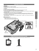 Предварительный просмотр 7 страницы Panasonic VIERA TX-L19X10B Operating Instructions Manual