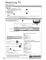 Preview for 16 page of Panasonic VIERA TX-L19X10B Operating Instructions Manual