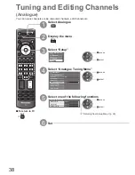 Предварительный просмотр 38 страницы Panasonic VIERA TX-L19X10B Operating Instructions Manual