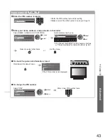 Предварительный просмотр 43 страницы Panasonic VIERA TX-L19X10B Operating Instructions Manual