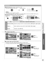 Предварительный просмотр 51 страницы Panasonic VIERA TX-L19X10B Operating Instructions Manual